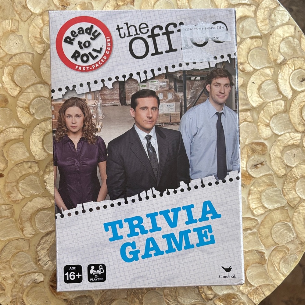 The Office Trivia Game by - Blue and Black